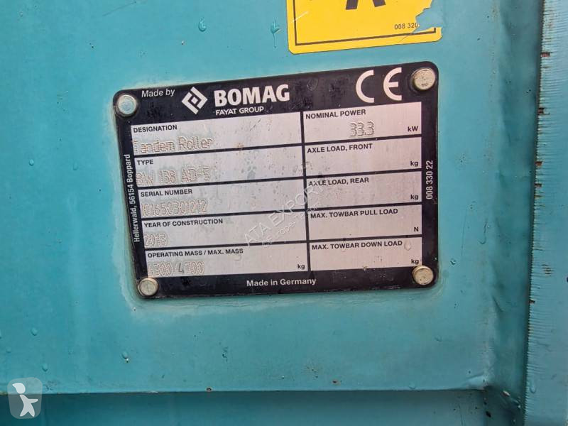 Compacteur Bomag