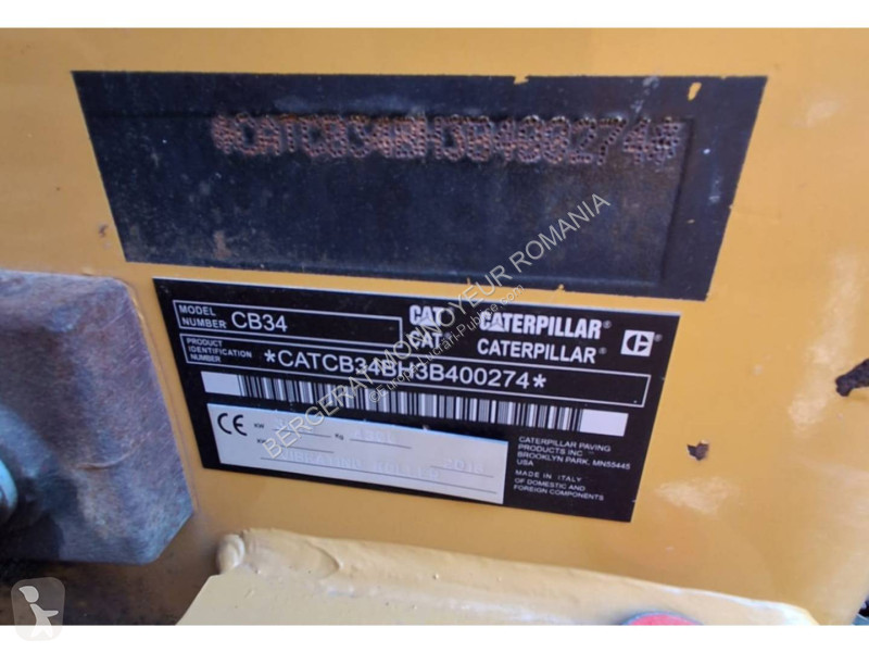 مدحلة Caterpillar CB34BLRC