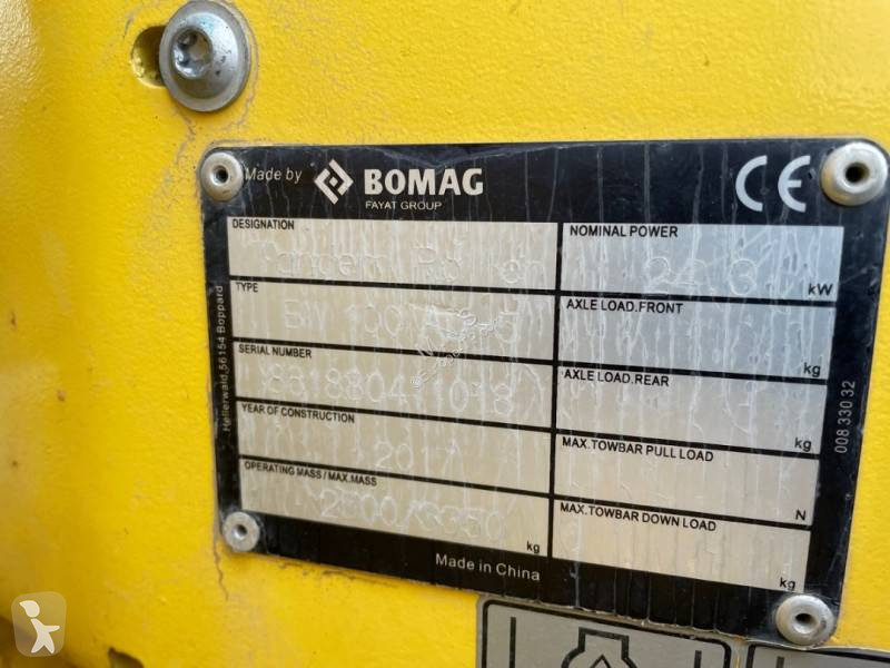 Compactor Bomag BW 100 AD 5