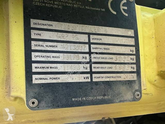 Compattatore Ammann 95