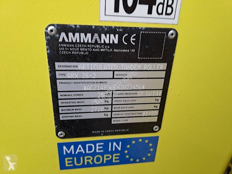 Compactador Ammann ARX 26-2
