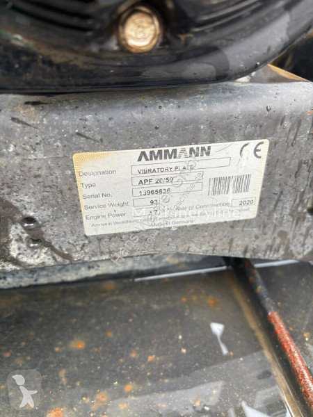 Jordstamper Ammann APF 20/50