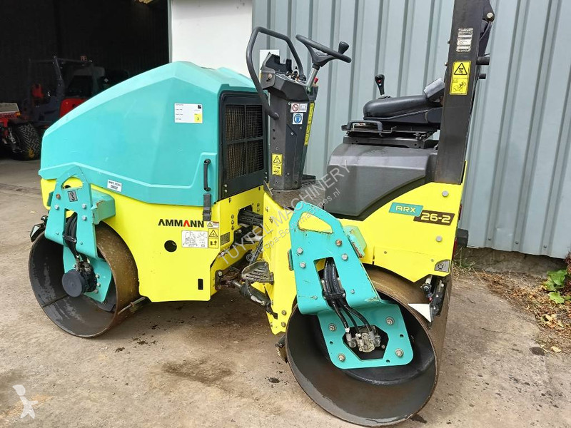 Wals Ammann 26 -2 double drum roller compactor...