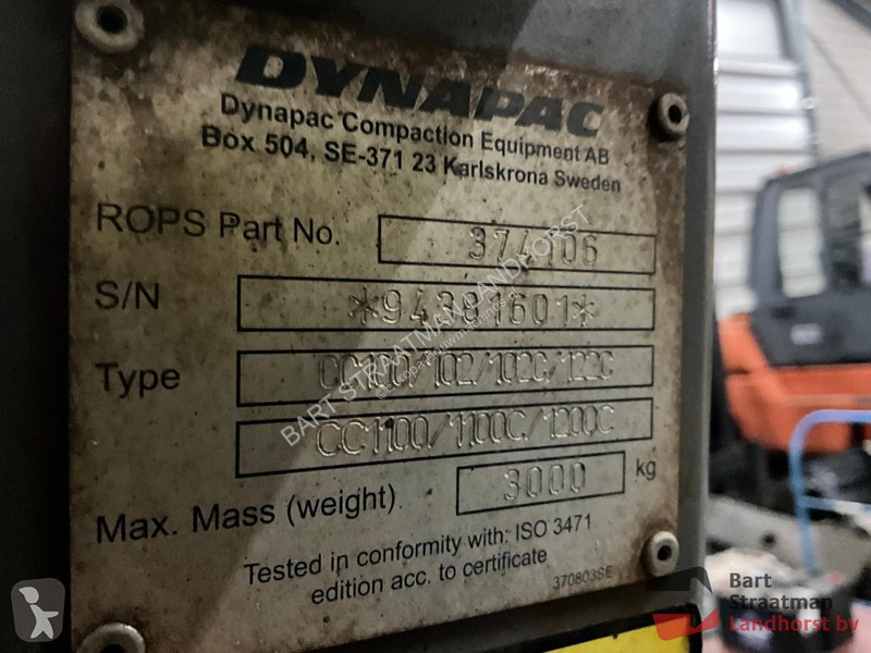 Zhutňovač Atlas Copco Dynapac CC1100 Trilwals.
