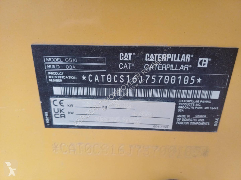 Walec Caterpillar CS16-03