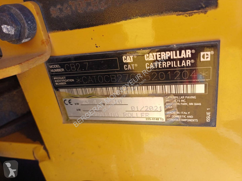 Zhutňovač Caterpillar CB2.7LRC