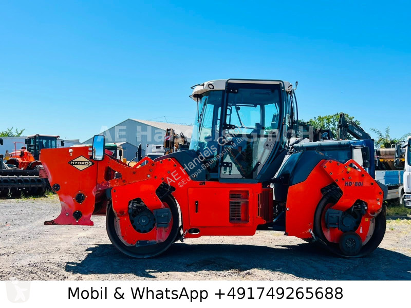 مدحلة Hamm HD + 80i W-S Tandem...