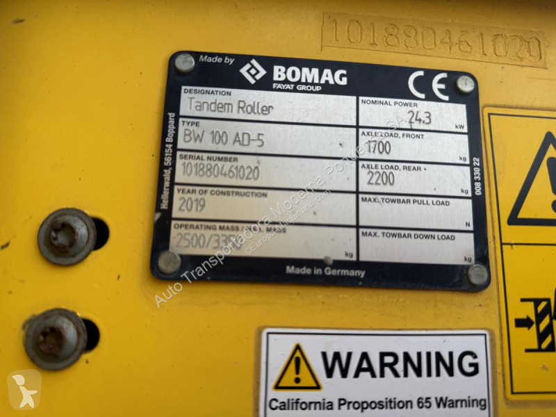 Compactador Bomag AD-5