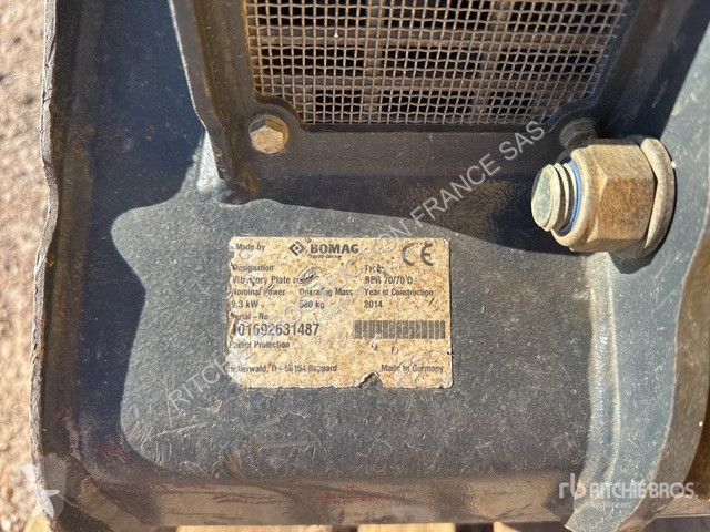 Compacteur Bomag  BPR70/70D
