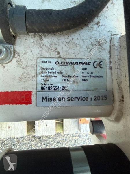 Compactador Dynapac  DTR75D