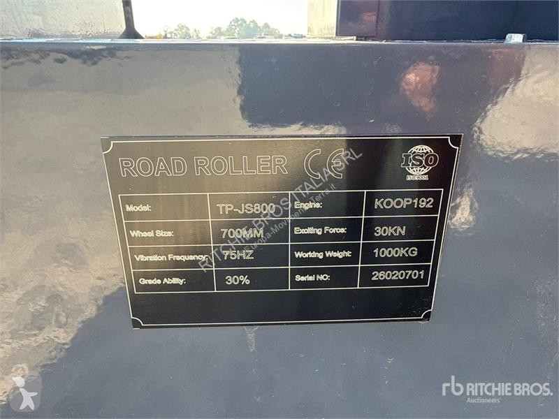 Дорожний коток  TP-JS800 Double Drum Roller