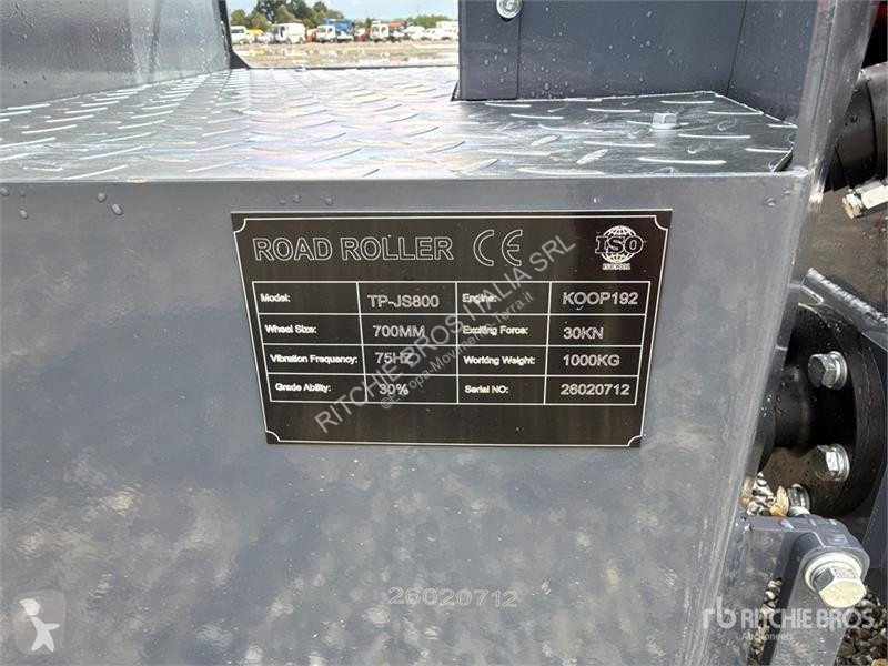 Дорожний коток  TP-JS800 Double Drum Roller