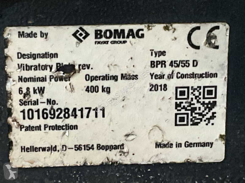 مدحلة Bomag 45/55