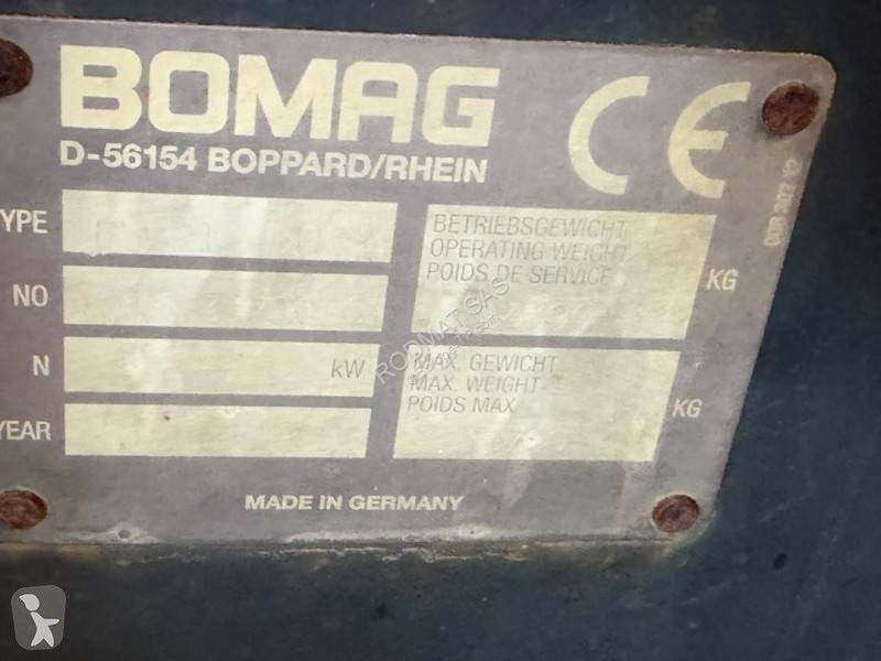 Compacteur Bomag