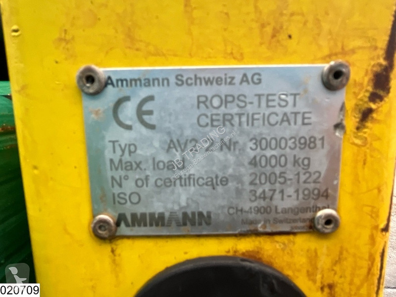 Zhutňovač Ammann 26-2 2410H, Yanmar, 20 KW