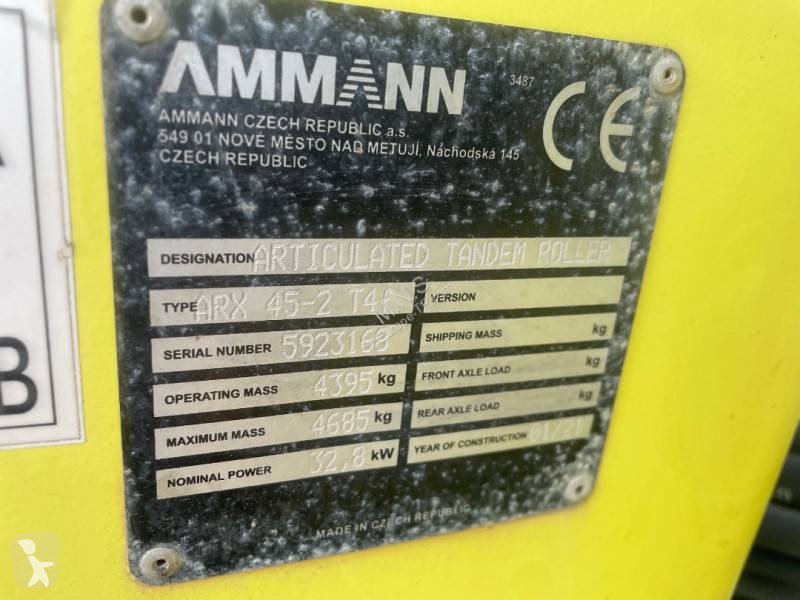 Zhutňovač Ammann ARX 45 - 2