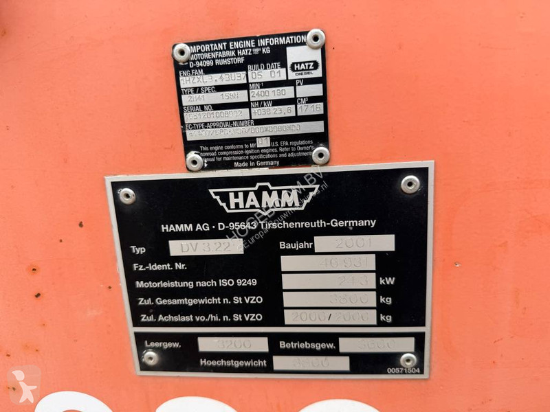 Jordstamper Hamm 322