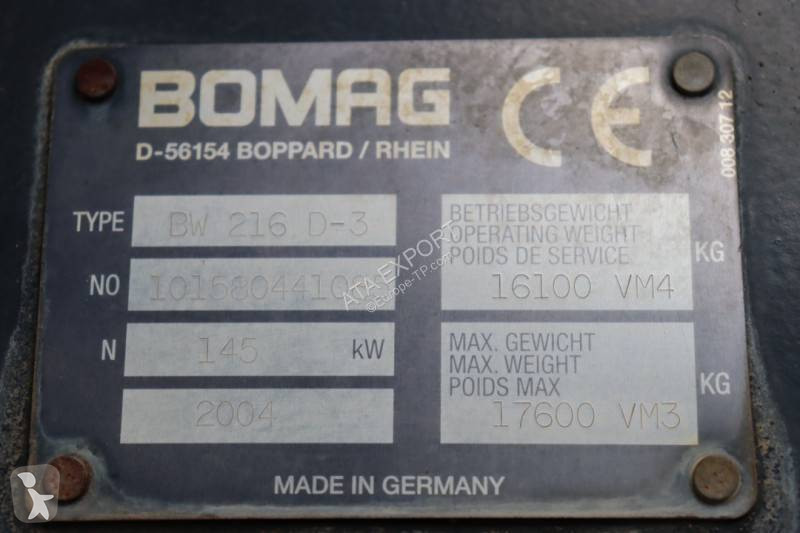 Дорожный каток Bomag