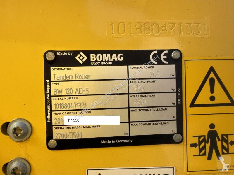 Walec Bomag AD5