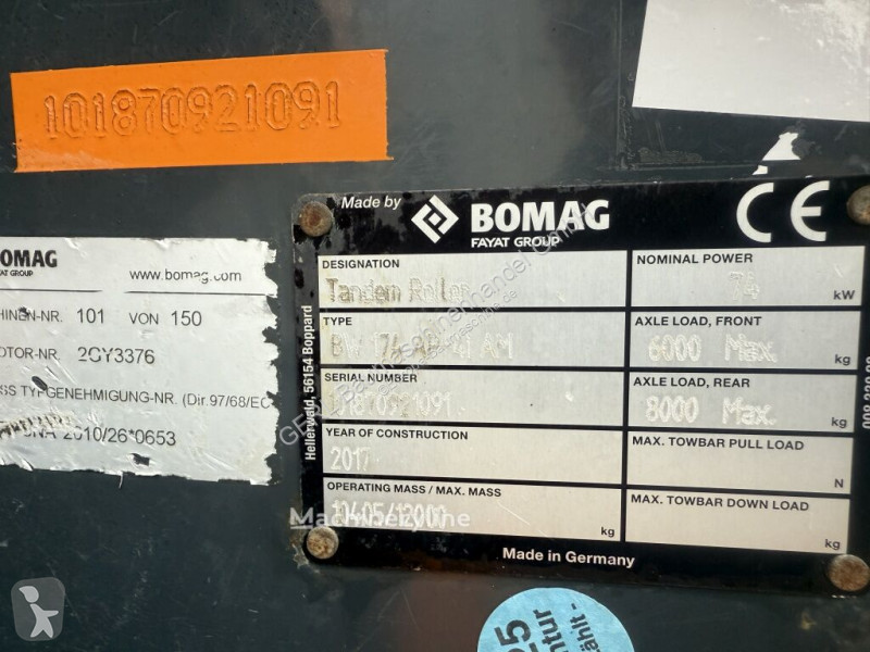 Vält Bomag AP4iAM