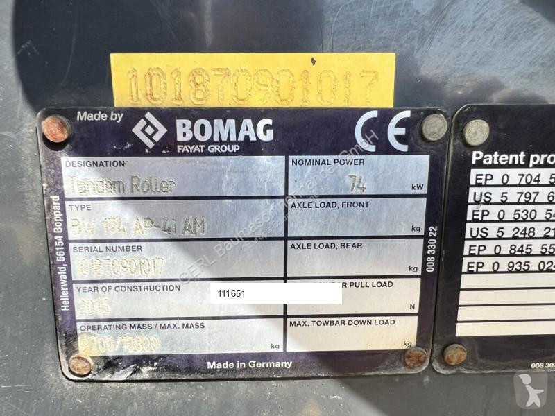 Vält Bomag AP4i