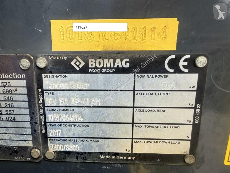 Vält Bomag AP4i
