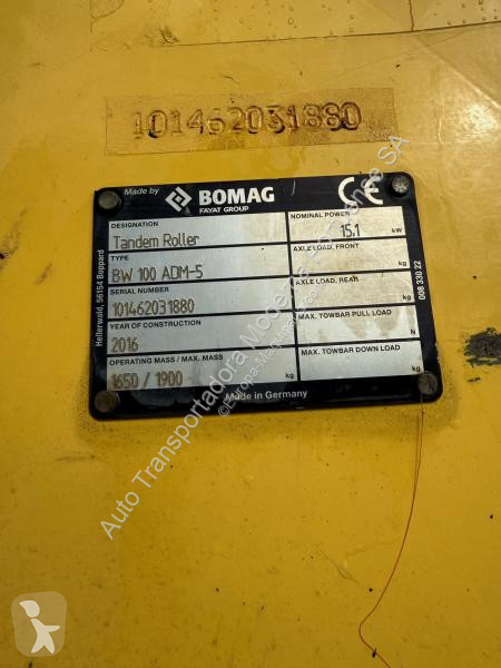 Wals Bomag BW100 ADM5