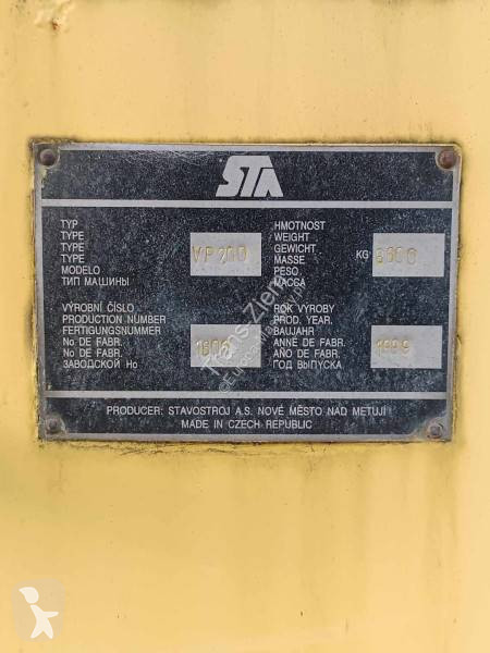 Compactor Stavostroj VP200