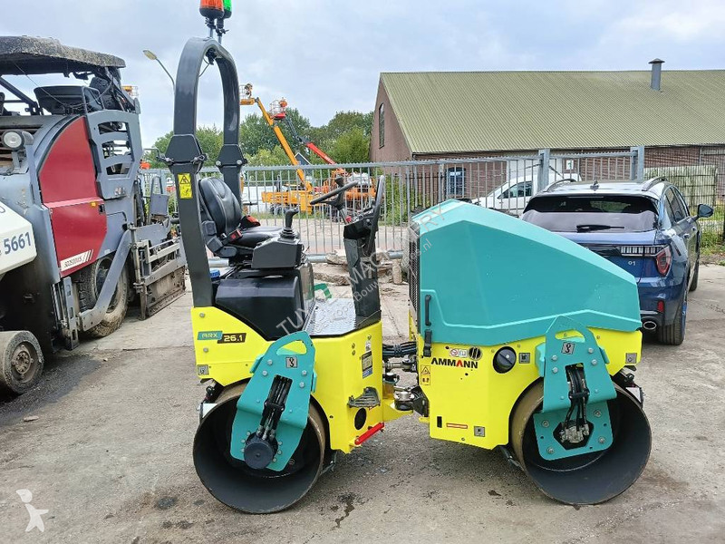 Jordstamper Ammann 26.1-2 double drum roller...