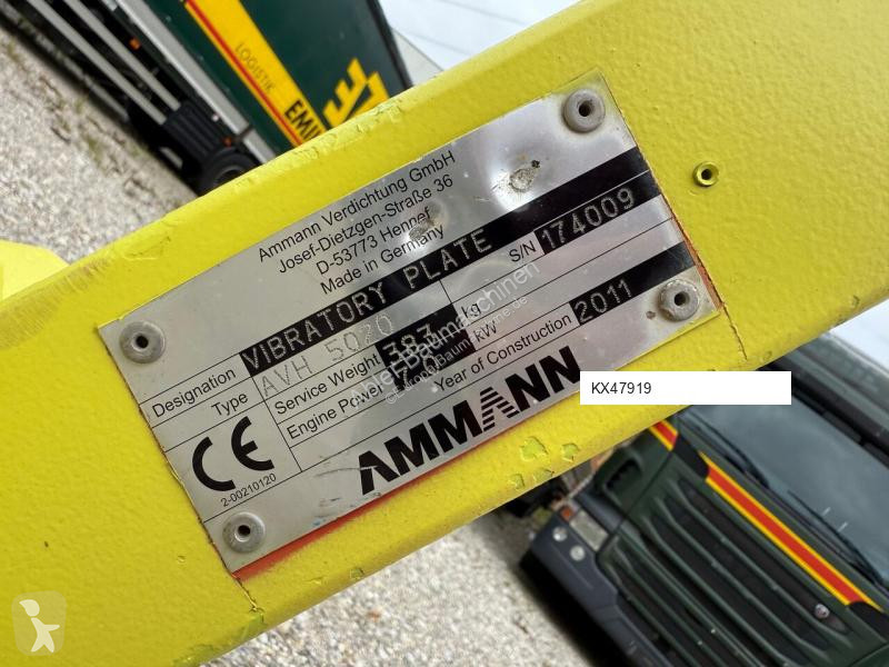Jordstamper Ammann AVH 5020