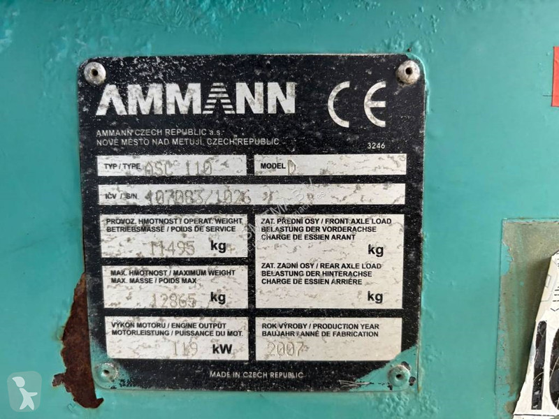 Jordstamper Ammann 110 D