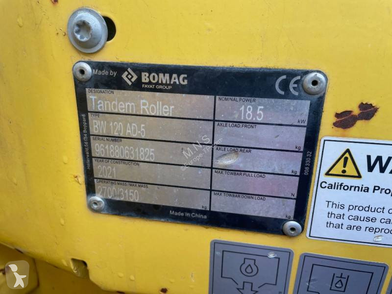 Zhutňovač Bomag