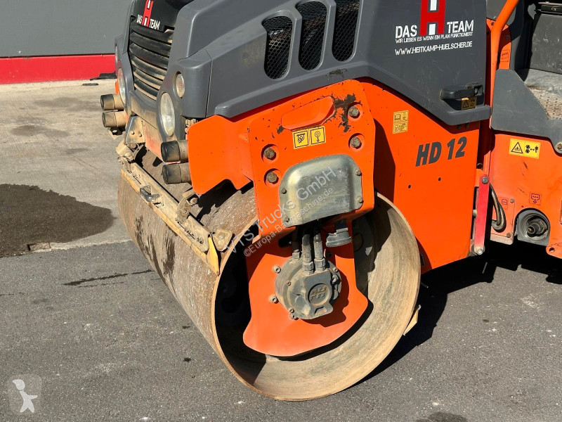 مدحلة Hamm HD12 Tandemwalze mit Streuer