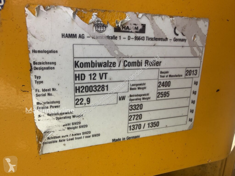 Compacteur Hamm