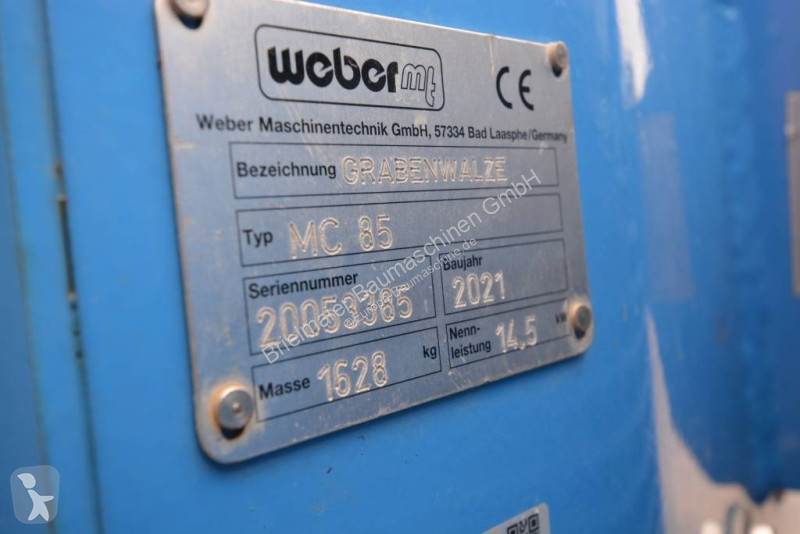 Zhutňovač Weber MC 85