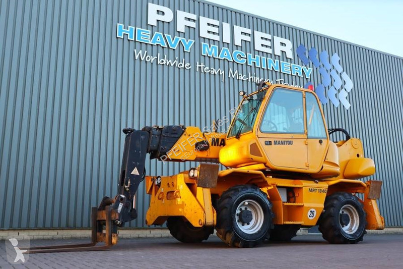 Chariot télescopique Manitou MRT1840 Diesel,...