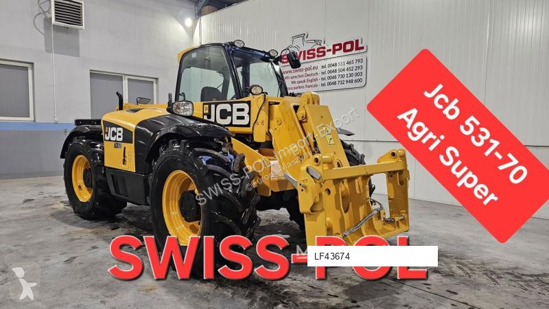 Chariot télescopique JCB 531-70 AGRI SUPER