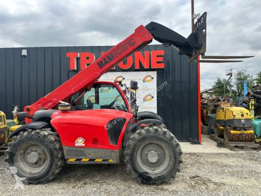 رافعة شوكية تلسكوبية Manitou mt732 à 34 900 € ht