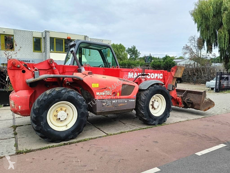 رافعة شوكية تلسكوبية Manitou MT 1337 SL T 13 m...