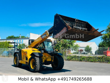 Carretilla telescópica Caterpillar TH408D *Schnellwechsler/Gabel/Schaufe