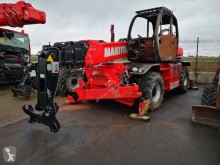 Carretilla telescópica Manitou MRT 2550 PRIVILEGE+*BRULEE*BURNED*VERBR accidentada