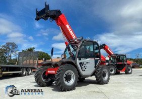 Manitou MT 523 heavy forklift used