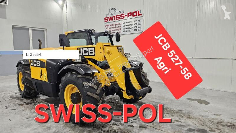 Podnośnik teleskopowy JCB 527-58 Agri