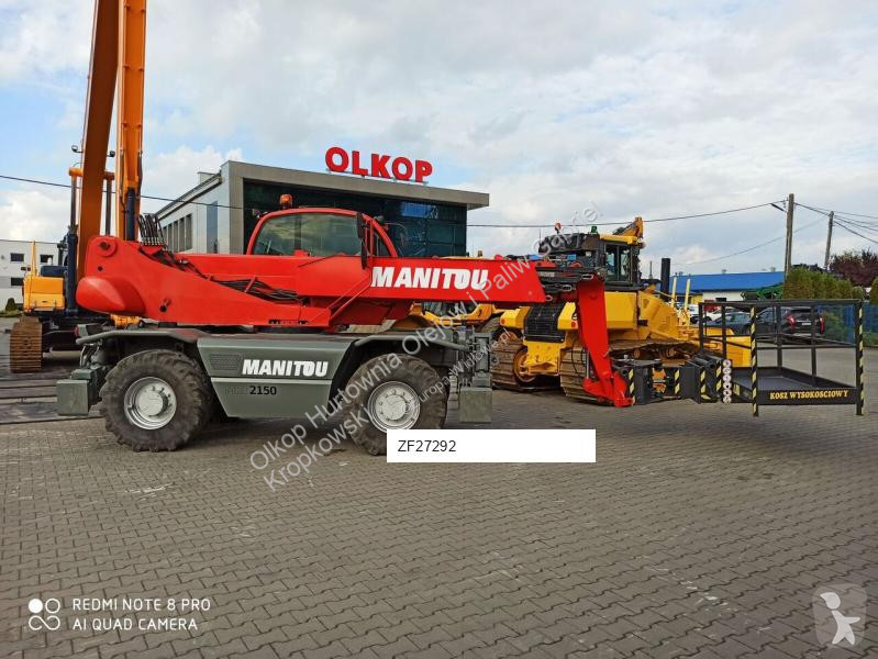 Încărcător telescopic Manitou MRT 2150 Znak CE