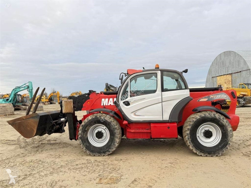 Încărcător telescopic Manitou bucket + forks
