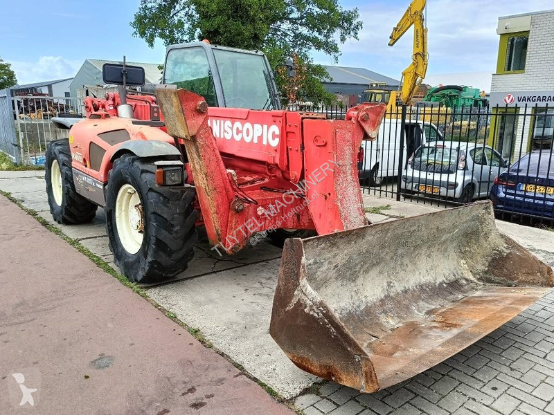 رافعة شوكية تلسكوبية Manitou MT 1337 SL T 13 m...