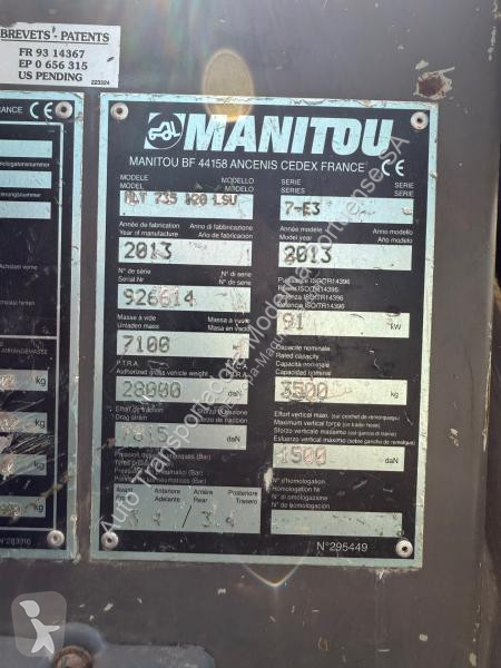 Încărcător telescopic Manitou  MLT 731-120