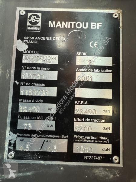 Chariot télescopique Manitou  MT 1337 SLT ORH...