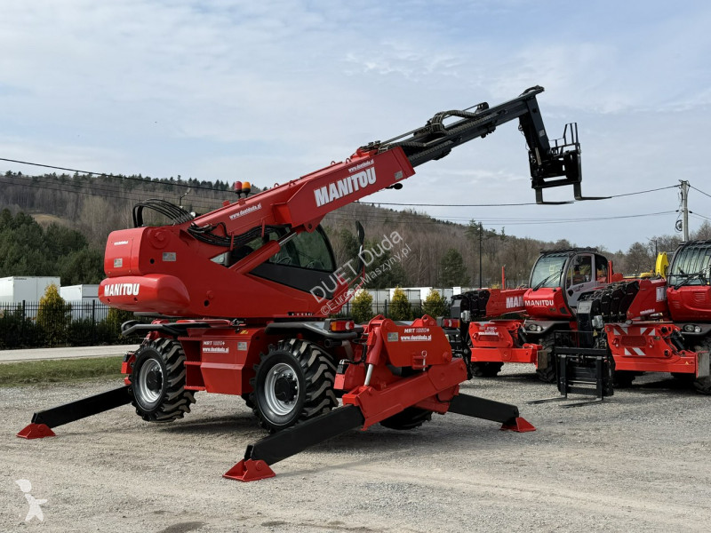 رافعة شوكية تلسكوبية Manitou MRT 1850 ROTO...
