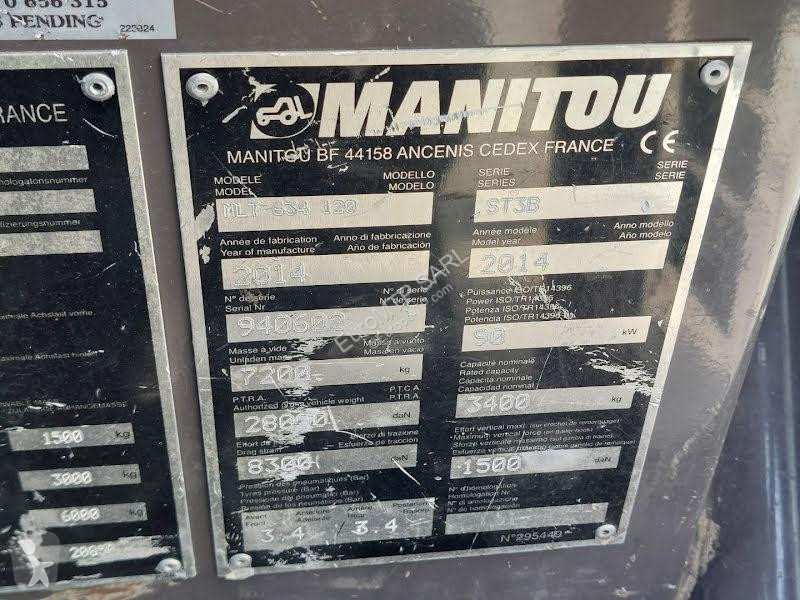 Teleskoplastare Manitou - 120 PS